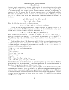 Leon Henkin and cylindric algebras. In