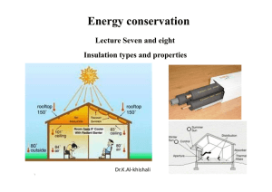 Why insulate?