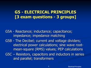 G5A01 What is impedance?