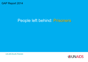 People left behind: Prisoners