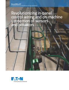 Revolutionizing in-panel control wiring and on