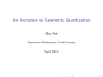 An Invitation to Geometric Quantization