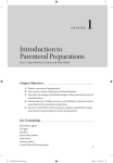 Introduction to Parenteral Preparations