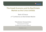 The Greek Economy and its Real Estate Market as the Crisis Unfolds