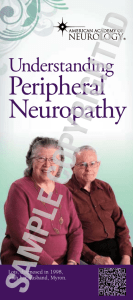 Peripheral Neuropathy - American Academy of Neurology