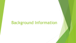 Background Information powerpoint