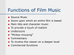 Functions of Film Music