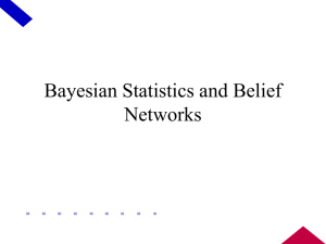 Bayesian Statistics and Belief Networks