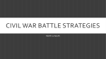 Civil War battle strategies