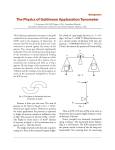 The Physics of Goldmann Applanation Tonometer