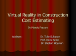 Virtual Reality in Construction Cost Estimating By Mandy