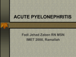 ACUTE BACTERIAL PYELONEPHRITIS