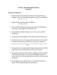 Low Floor, High Ceiling Math Questions Grades 6