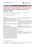 Assessment of electrical activity in the supra and infra hyoid muscle
