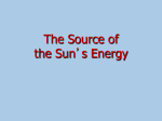 The Sun`s Energy Supply (PDF version)