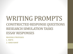 WRITING PROMPTS OPEN