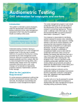 Audiometric Testing