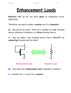 Enhancement Loads