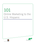 Online Marketing to the U.S. Hispanic