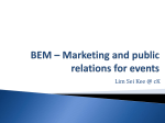 BEM * Marketing and public relations for events