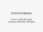 hyponatremia - WordPress.com