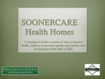 Health Homes - The Oklahoma Health Care Authority