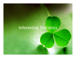07 - Inferential Statistics