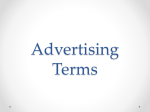 Advertising Terms