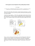 On the apparent eastward migration of the spreading ridge in Iceland