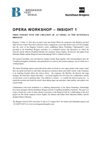 opera workshop – insight 1