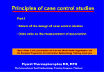 Principles of case control studies(1).