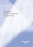 Maggie`s Evidence-based Programme