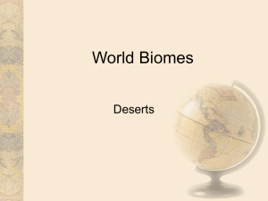 World Biomes - Tartu Veeriku Kool