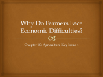 Why Do Farmers Face Economic Difficulties?