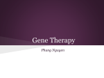 Gene Therapy - Phung Nguyen`s CDM Portfolio