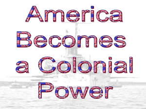 America Becomes A Colonial Power