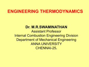 ENGINEERING THERMODYNAMICS