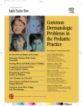 Common Dermatologic Problems in the Pediatric Practice