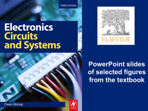 Electronics – A First Course 2nd edition Owen Bishop