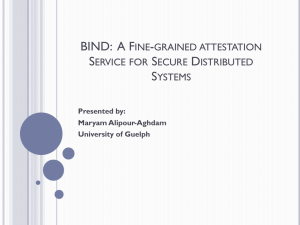 BIND - University of Guelph