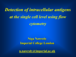 Detection of Intracellular proteins