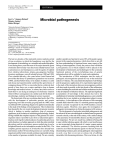 Microbial pathogenesis - International Microbiology