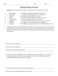 Punnett Square Pre-test