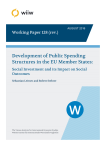 wiiw Working Paper 128: Development of Public Spending