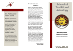 PDF file: 0.4 MB - School of Traditional Astrology