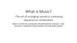 Types of Music - WordPress.com