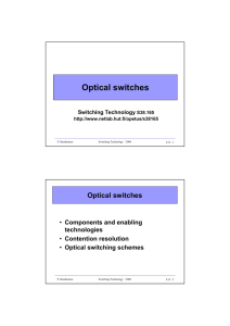 Optical switches