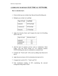 GUIDELINE TO DESIGN ELECTRICAL NETWORK