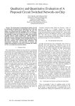 Qualitative and Quantitative Evaluation of A Proposed Circuit