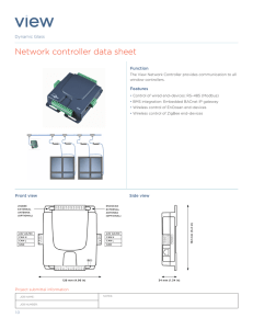 network controller data sheet